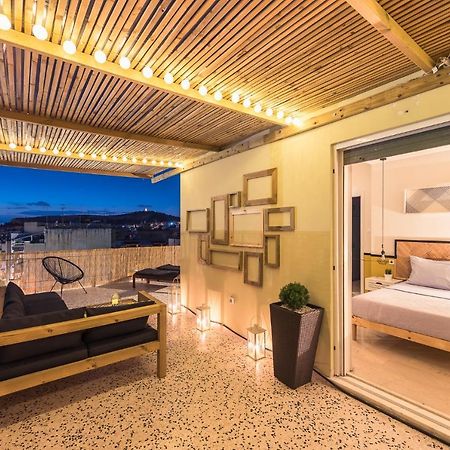 Acropolis View Under The Stars! Apartment Athens Ngoại thất bức ảnh