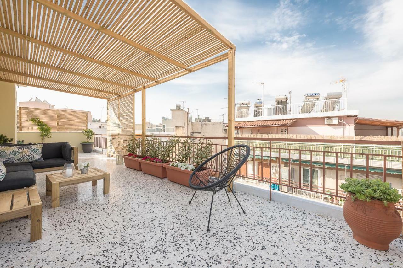 Acropolis View Under The Stars! Apartment Athens Ngoại thất bức ảnh