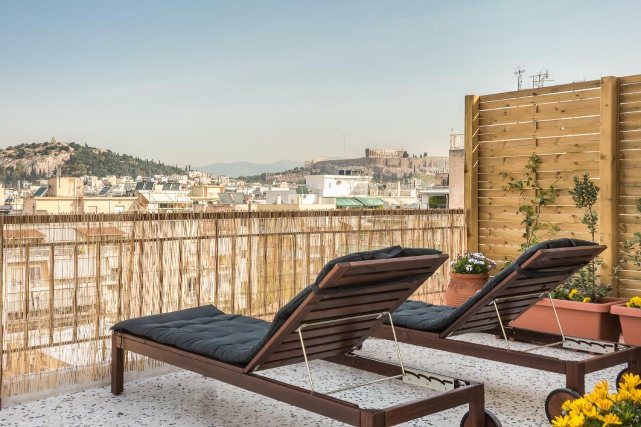 Acropolis View Under The Stars! Apartment Athens Ngoại thất bức ảnh