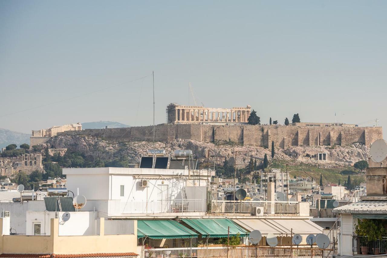 Acropolis View Under The Stars! Apartment Athens Ngoại thất bức ảnh