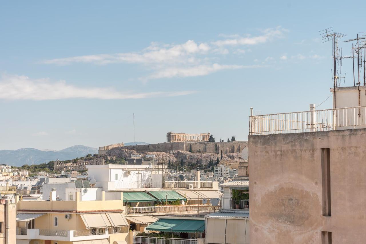 Acropolis View Under The Stars! Apartment Athens Ngoại thất bức ảnh